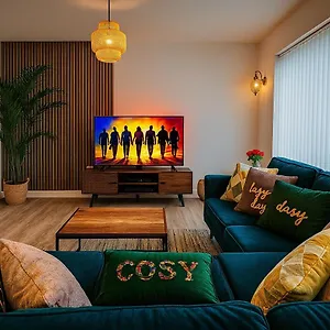 Apartment Modern Flat In Free Parking & Wifi Glasgow